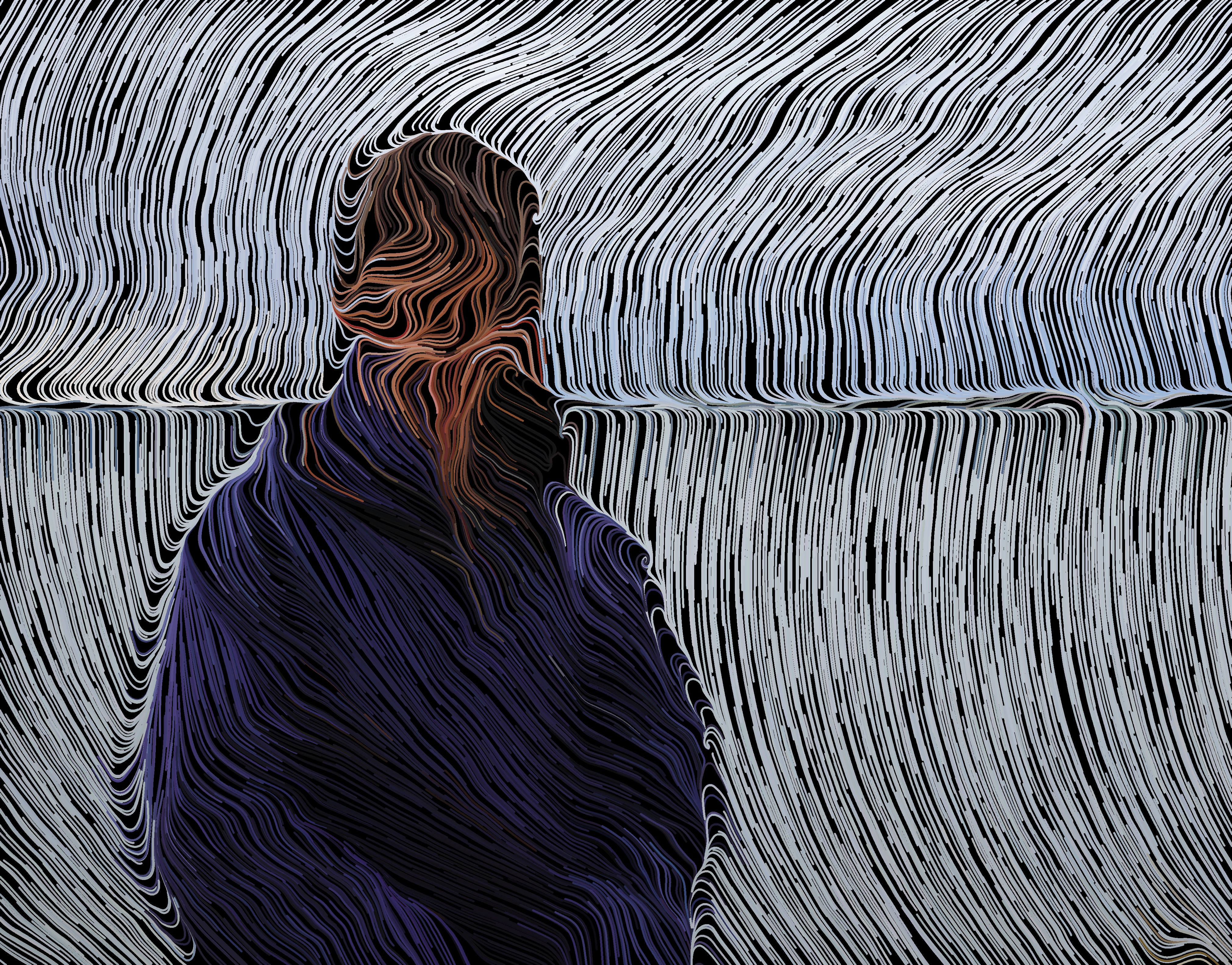 Picking colors from the image for the lines