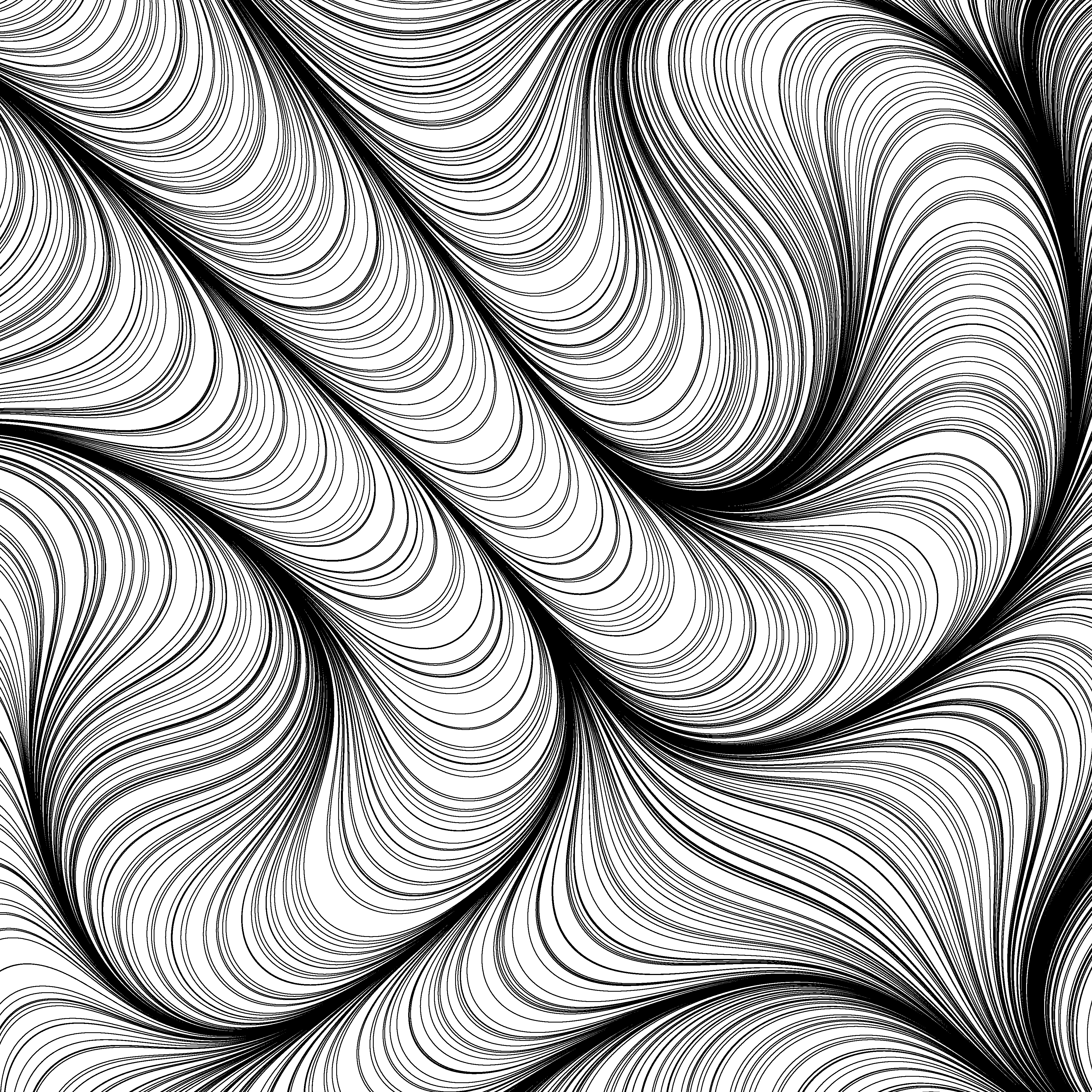 A noise based flow field image